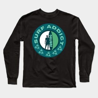 Surfing Addict Long Sleeve T-Shirt